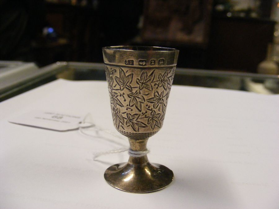 Selection of small silver table salts, etc. - Image 2 of 21