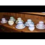 A suite of Royal Albert 'Rainbow' serving ware, in