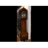 A 19th century mahogany cased Grandfather clock by