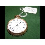 A Benson of London gent's pocket watch with separa