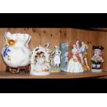 Collectables including Beswick, Toby jug and Staff