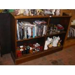 An old bookcase - width 146cms