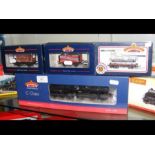 A boxed Bachmann locomotive and tender, together w