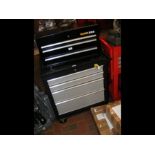 A new Workzone three drawer tool chest together wi