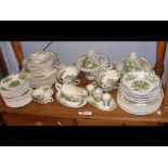 A suite of Mason's 'Fruit Basket' china, including