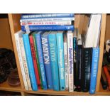 A collection of aviation related non-fiction books