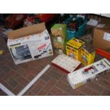A boxed new Karcher, rust proofing starter kit etc