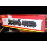 A boxed Hornby locomotive and tender R2830X