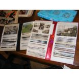 Four albums of vintage postcards relating to The I