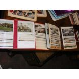 Four albums of vintage postcards relating to The I