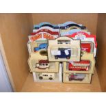 A quantity of boxed die cast vehicles, including p