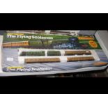 A Hornby Flying Scotsman electric train set