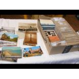 Collectable postcards relating to The Isle of W