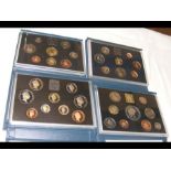 A 1995 United Kingdom coin proof collection togeth