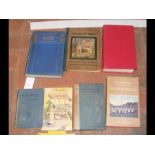 A Selection of old Isle of Wight books, including