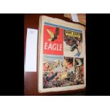 Eagle Comic (1951/52) Vol. 2 No. 1-52 complete, starring Dan Dare Pilot of the Future