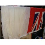 An old white ensign Naval flag