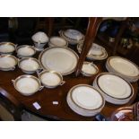 A quantity of Burleigh Zenith tableware