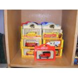 Various boxed die cast vehicles, including promoti