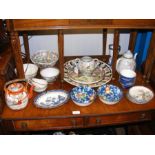 A collection of oriental ceramics, etc.