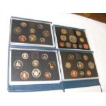 A 1994 UK proof coin collection together with othe