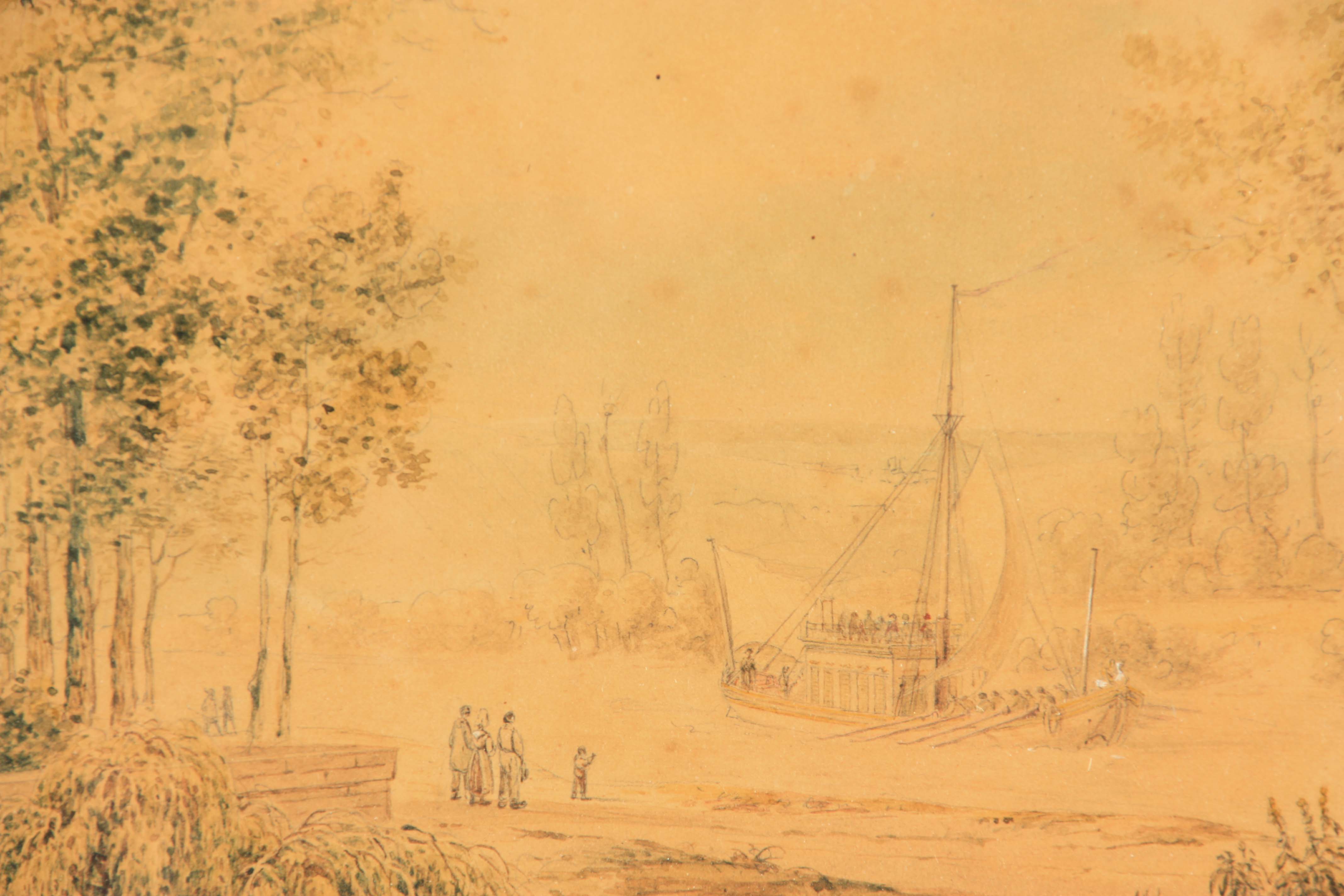 FELIX MARIA FERDINANDE STORELLI 1778 - 1854, PARIS. AN EARLY 19THE CENTURY WATERCOLOUR OF A - Bild 3 aus 6