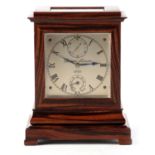THOMAS MERCER. No. 1260. A RARE COROMANDEL EIGHT DAY TABLE CHRONOMETER the small case inset with