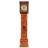 JOSEPH WILLIAMSON, LONDON. AN EARLY 18TH CENTURY LONGCASE CLOCK MOVEMENT IN MODERN WALNUT CASE the