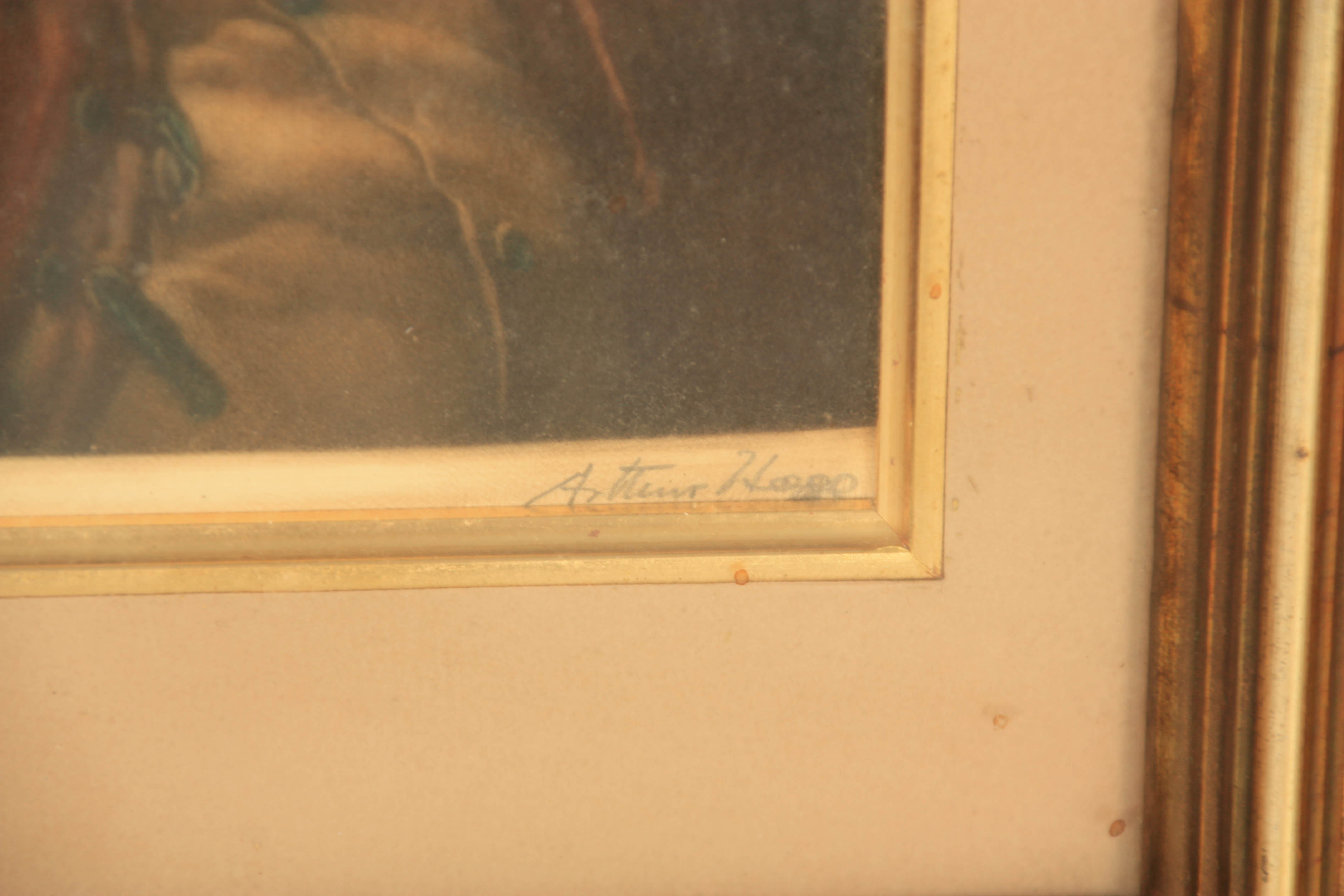 TWO 19TH CENTURY COLOURED PRINTS depiciiting half length portraits of Benjamin Franklin and Samuel - Image 3 of 7