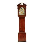 JOSEPH SILL, WIGTON A MID 18TH CENTURY AUTOMATION PENNY MOON LONGCASE CLOCK OF SMALL PROPORTIONS the