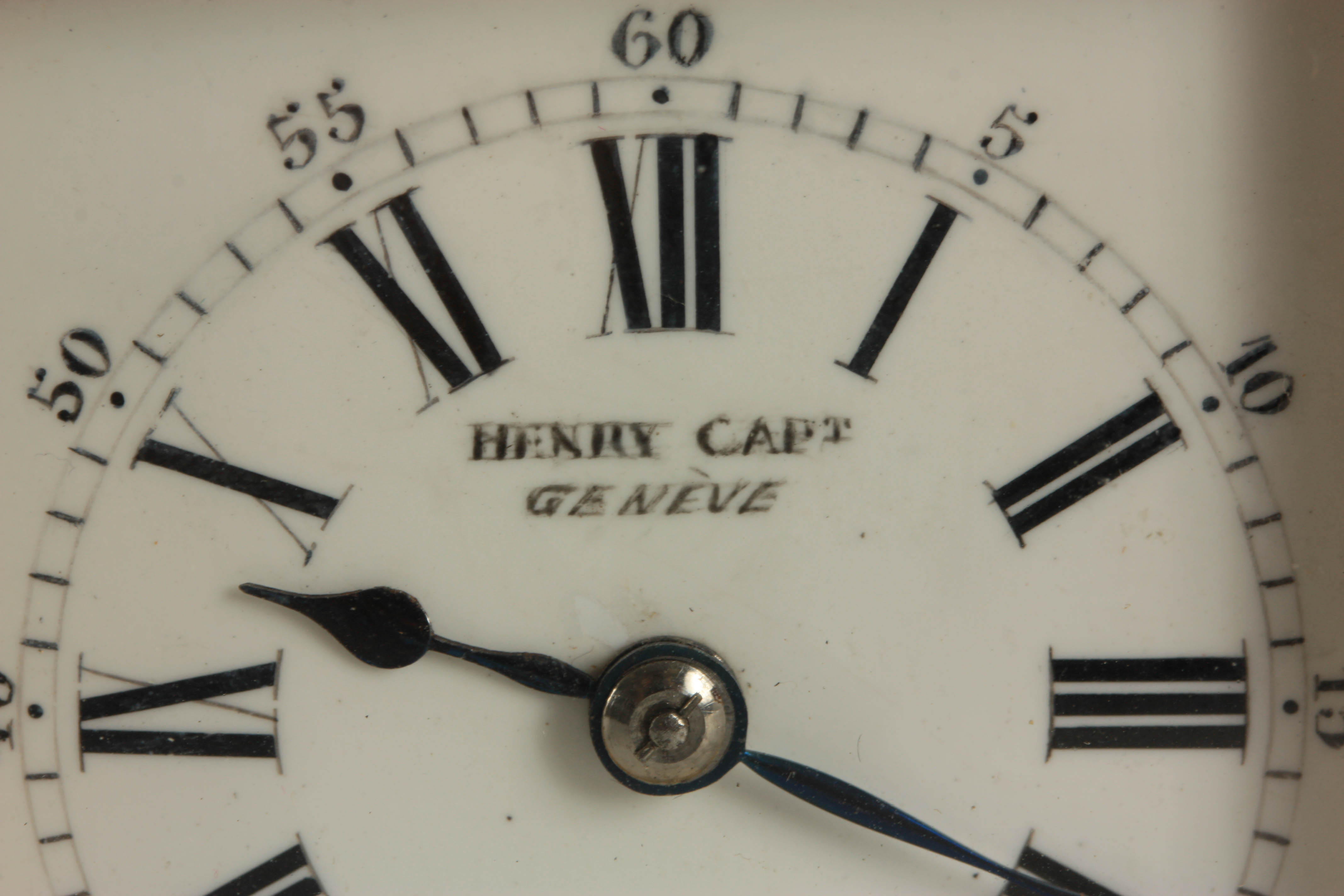 HENRY CAPT. GENEVE, A FINE LATE 19TH CENTURY FRENCH GILT BRASS GORGE CASE GRANDE SONNERIE CARRIAGE - Image 4 of 12