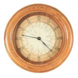 BACQUEVILLE, PARIS A UNIQUE LATE 19TH CENTURY LIMED OAK AND WALNUT WORLD TIME CLOCK the case with