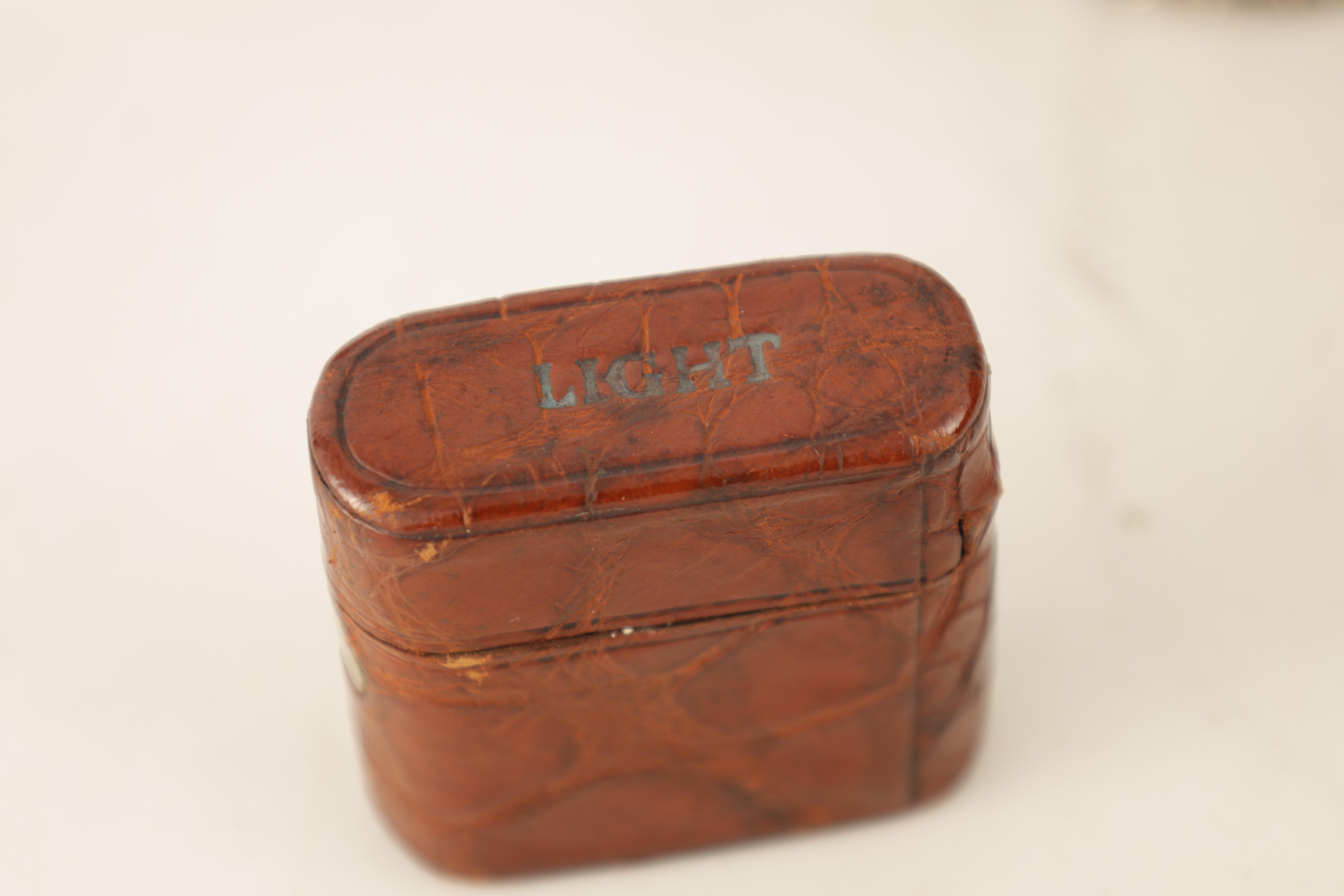 A FINE VICTORIAN CROCODILE SKIN LADIES TRAVELLING CASE BY DREW & SONS PICCADILLY CIRCUS, LONDON with - Image 12 of 48