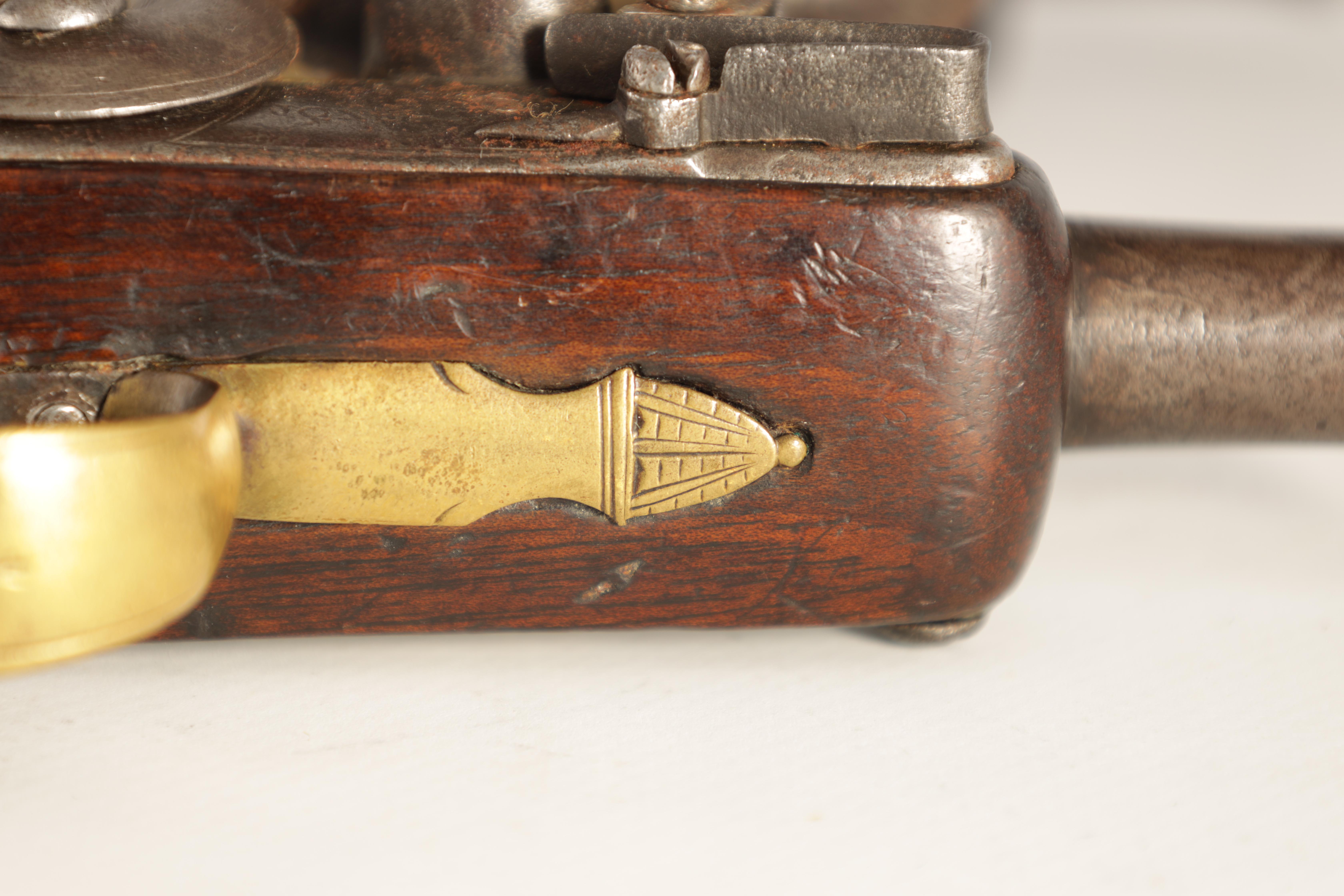 T. JONES. A PAIR OF EARLY 18TH CENTURY FLINTLOCK POCKET PISTOLS with turn-off cannon barrel, - Image 6 of 14