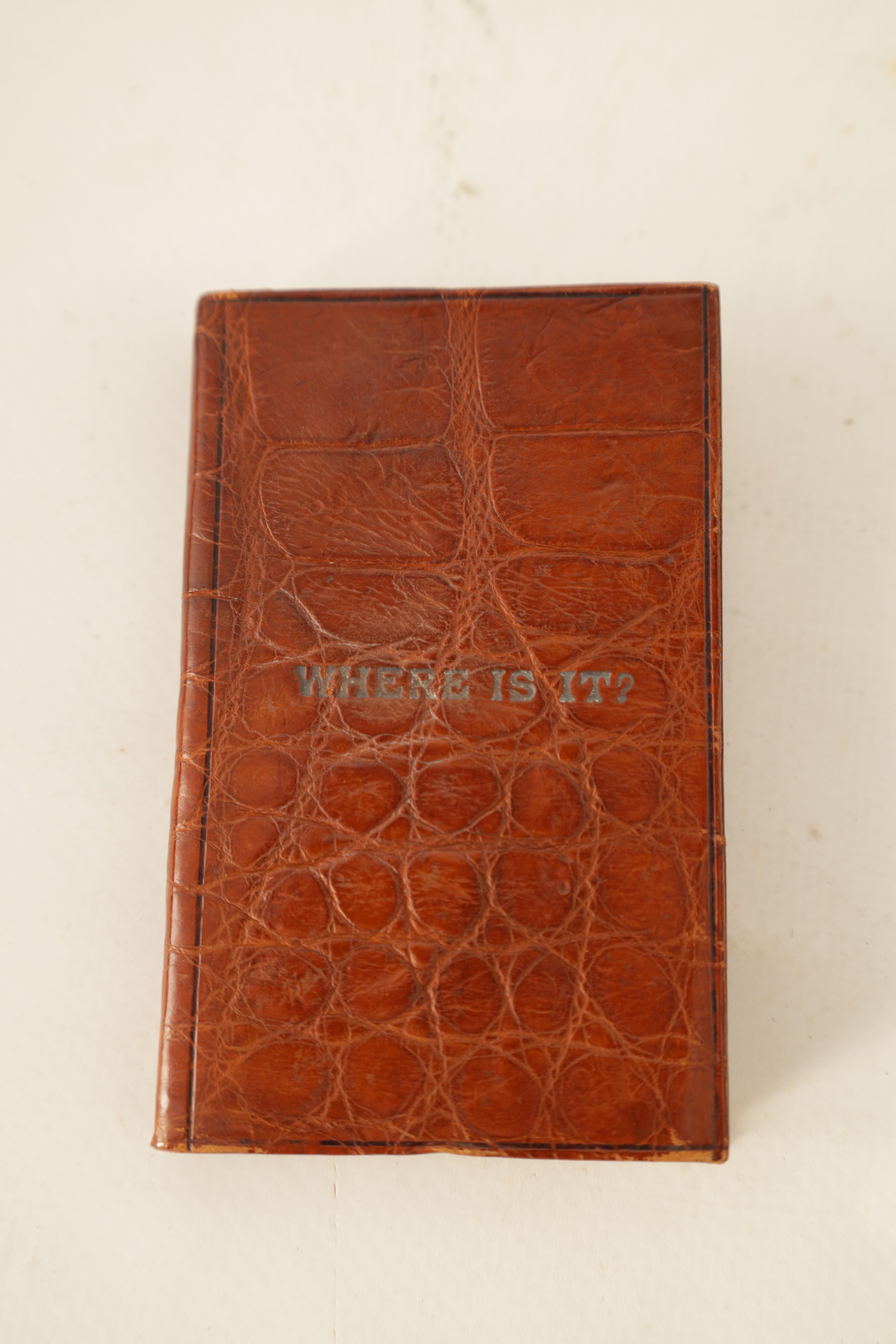 A FINE VICTORIAN CROCODILE SKIN LADIES TRAVELLING CASE BY DREW & SONS PICCADILLY CIRCUS, LONDON with - Image 20 of 48