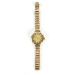 A LADIES 1930'S 9CT GOLD ROLEX WRISTWATCH