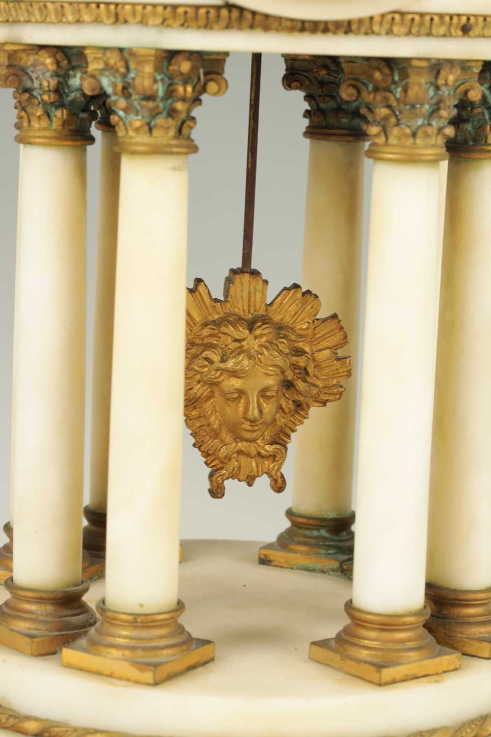 A 19TH CENTURY FRENCH THREE PIECE CLOCK GARNITURE - Image 3 of 13