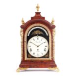 THOMAS BEST, LONDON A FINE GEORGE III ORMOLU MOUNTED MAHOGANY MUSICAL BRACKET CLOCK