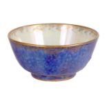 AN EARLY 20TH CENTURY WEDGWOOD LUSTRE MINIATURE BOWL BY DAISY MAKEIG-JONES