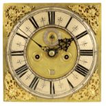 WILLIAM PREVOST, NEWCASTLE A LATE 17TH CENTURY 11" EIGHT-DAY LONGCASE CLOCK MOVEMENT