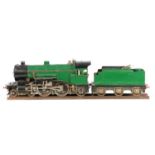 A 5" GAUGE LIVE STEAM TENDER LOCOMOTIVE