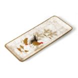 A MEIJI PERIOD JAPANESE LACQUER WORK TRAY