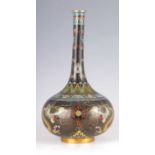 A 20TH CENTURY CHINESE CLOISONNE VASE