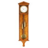 A GIANT EARLY 19TH CENTURY MONTH DURATION DACHLUHR REGULATOR WALL CLOCK