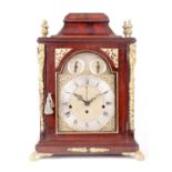 JOHN TAYLOR, LONDON A FINE GEORGE III ORMOLU MOUNTED MAHOGANY MUSICAL BRACKET CLOCK