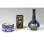 THREE PIECES OF CHINESE CLOISONNÉ WARE