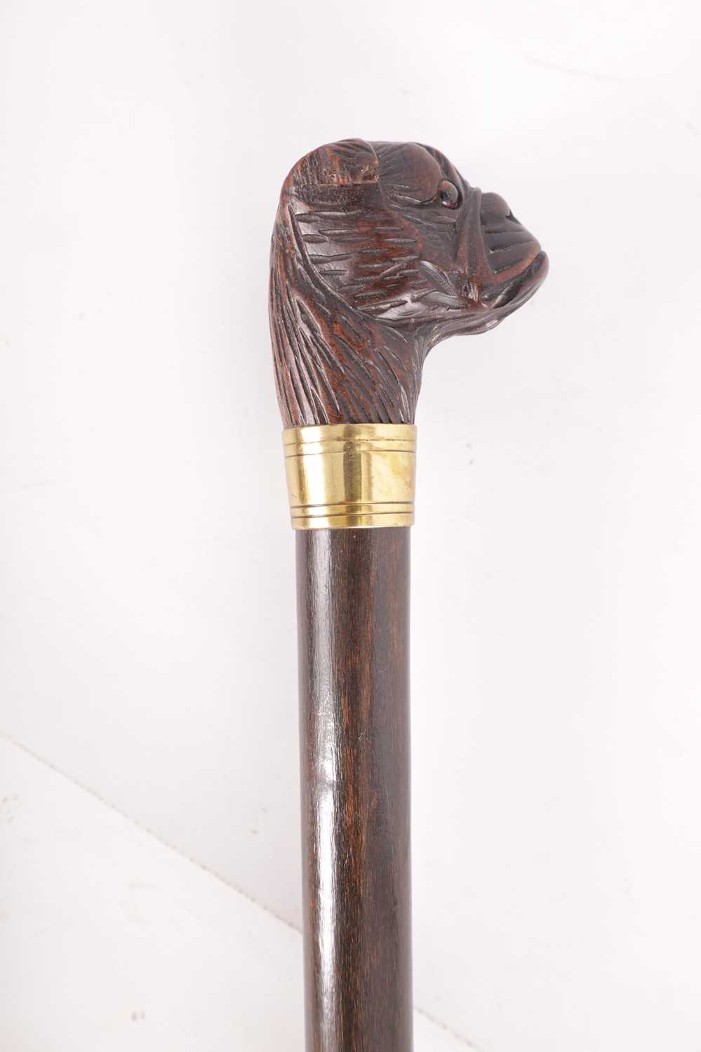 A GROUP OF THREE 19TH CENTURY WALKING STICKS - Image 3 of 12