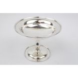 Early 20thC Silver Bon Bon dish on Pedestal base by Mappin & Webb Ltd, 9cm in Height. 97g total