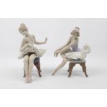 2 Lladro figures of Ballerinas 5498 & 5496
