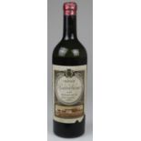 Chateau Rauzan Gassies 1924 Margaux. 75cl bottle. Below shoulder fill level.